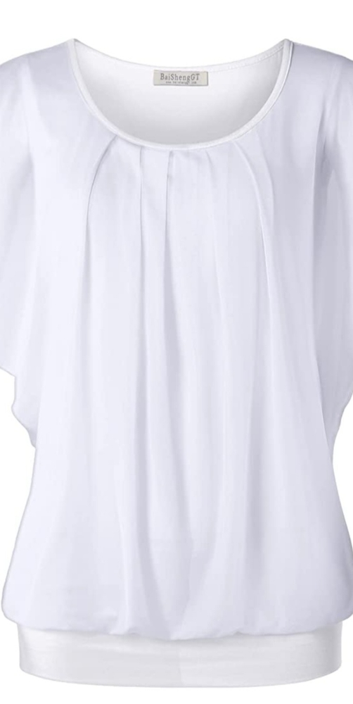 Flare top blouse